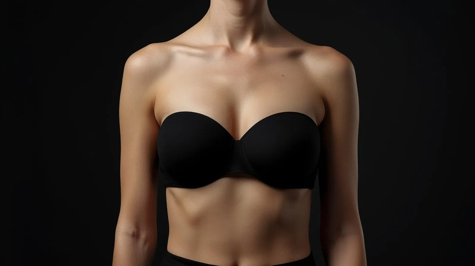 Resultado de cirugía de senos en Cali, logrando simetría y una silueta armónica bajo la técnica del Dr. Jaime Arias.